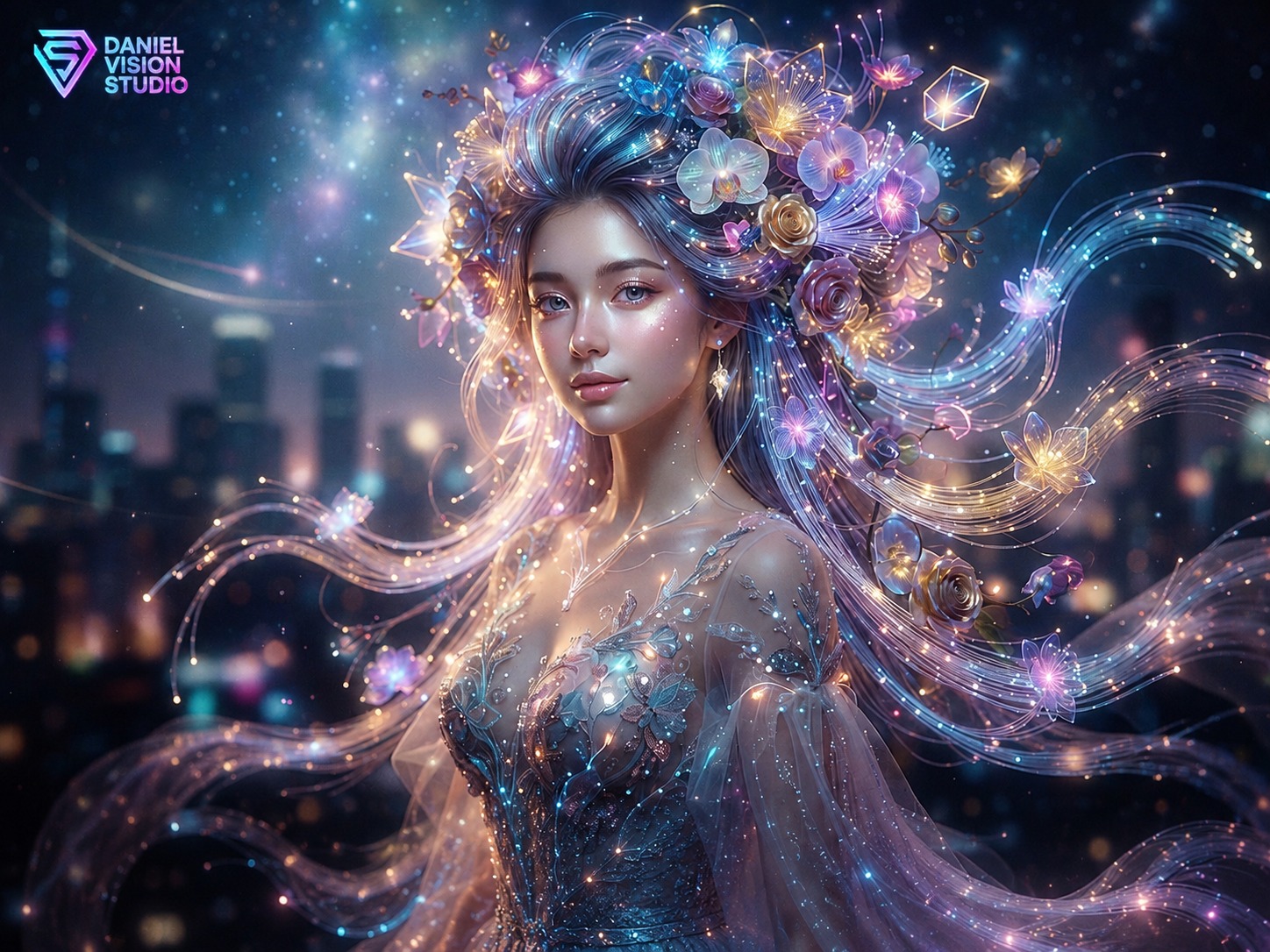 Kosmisches Fantasy-Artwork