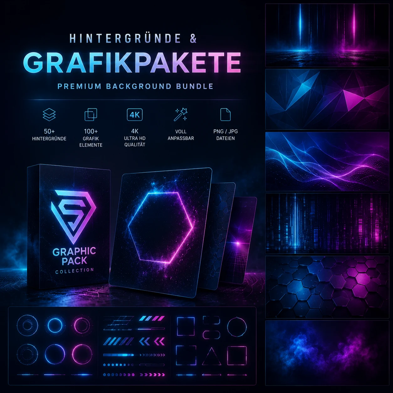 Grafikpaket Neon