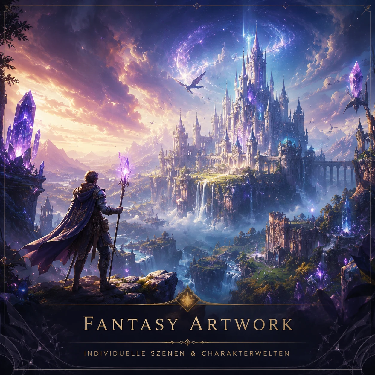 Episches Fantasy-Artwork