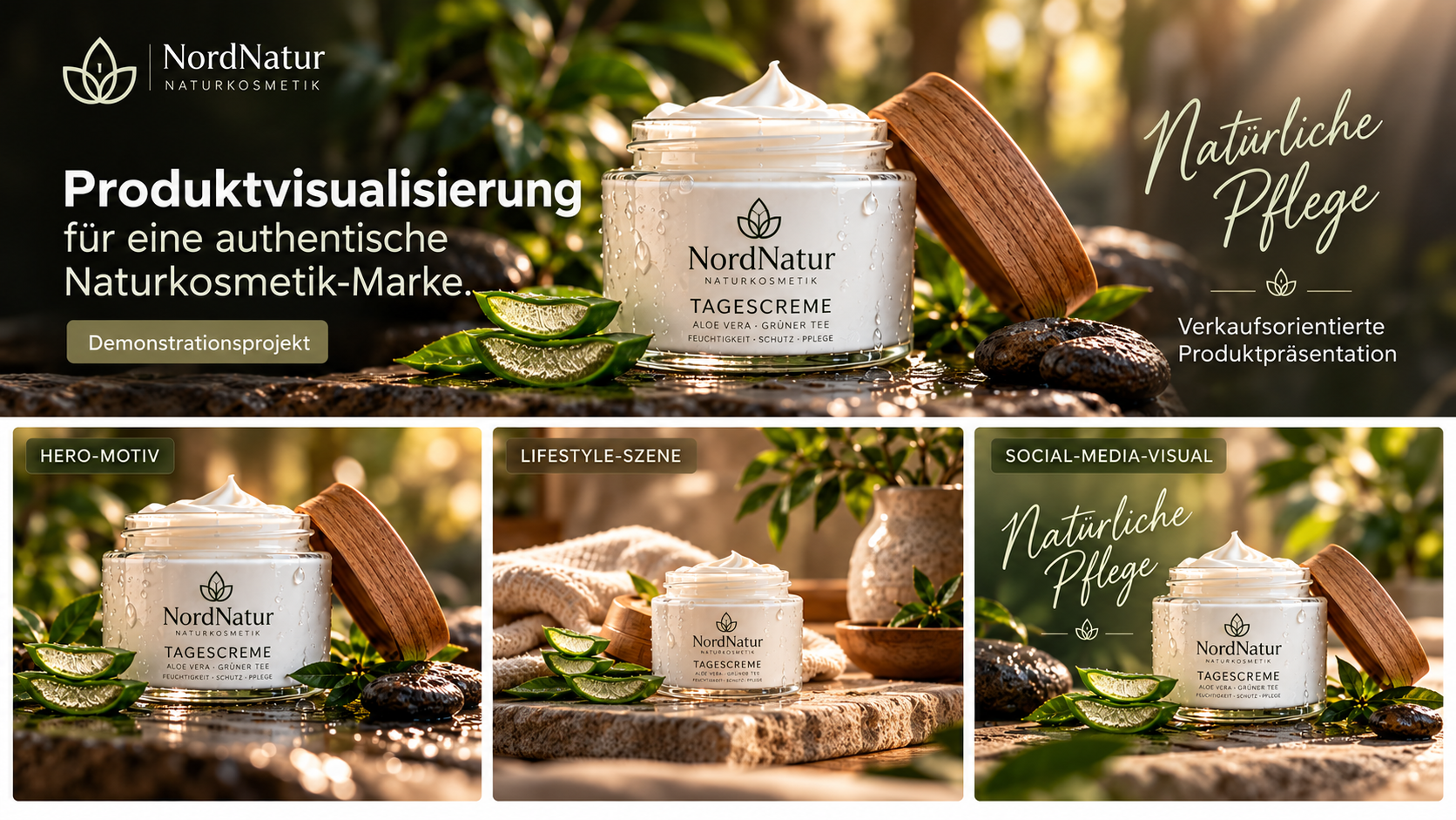 NordNatur Naturkosmetik – Demonstrationsprojekt