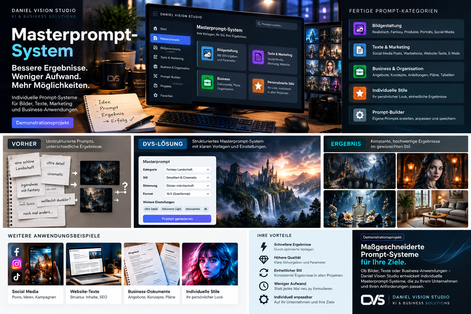 DVS Masterprompt-System – Demonstrationsprojekt