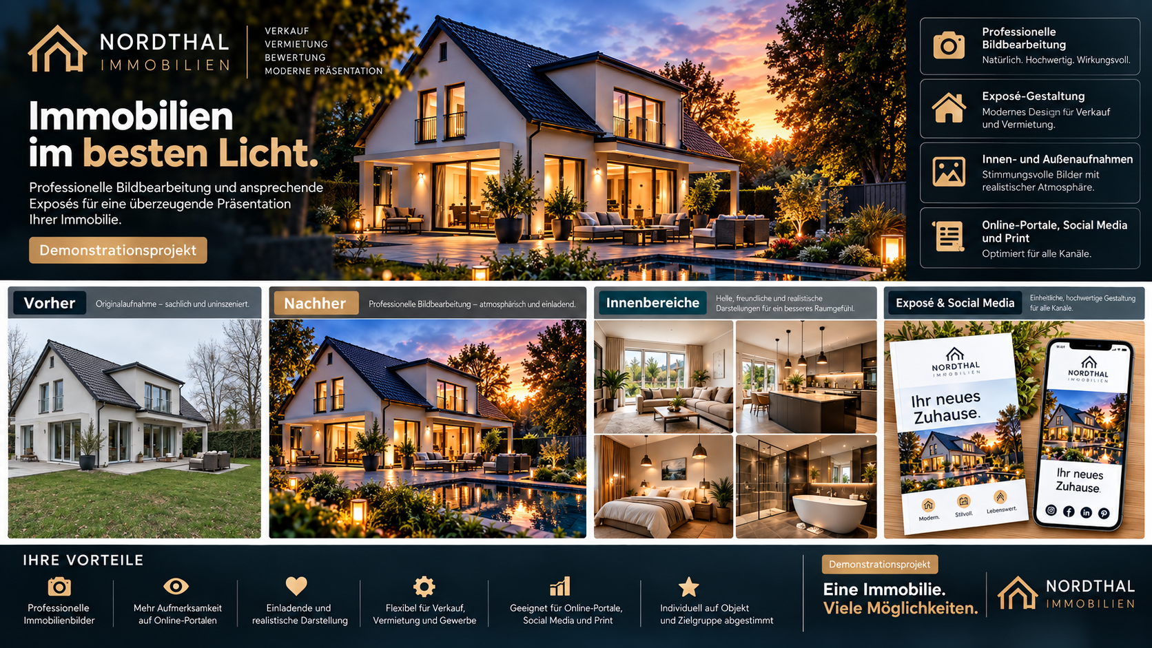 Nordthal Immobilien – Demonstrationsprojekt