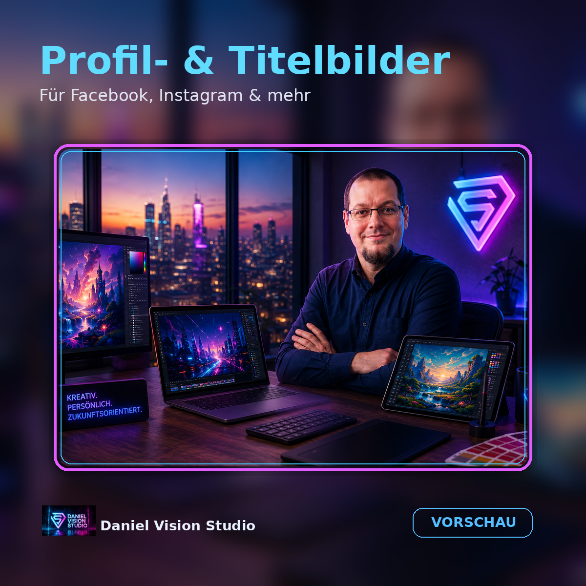 Profil- und Titelbilder Vorschau