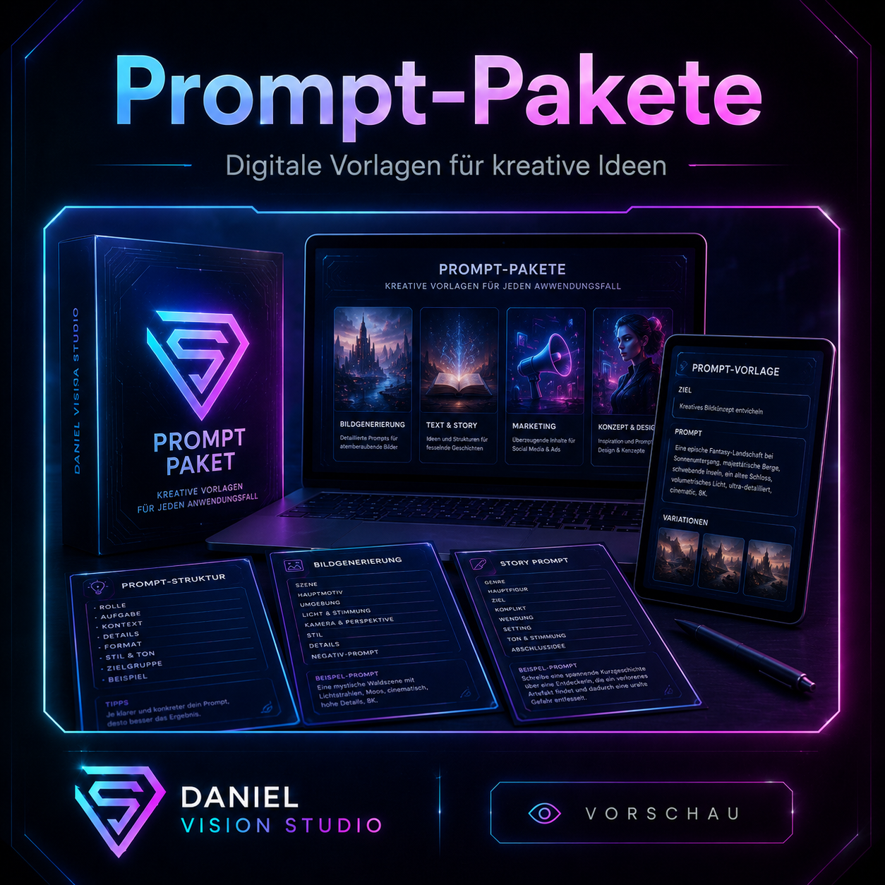 Prompt-Pakete Vorschau