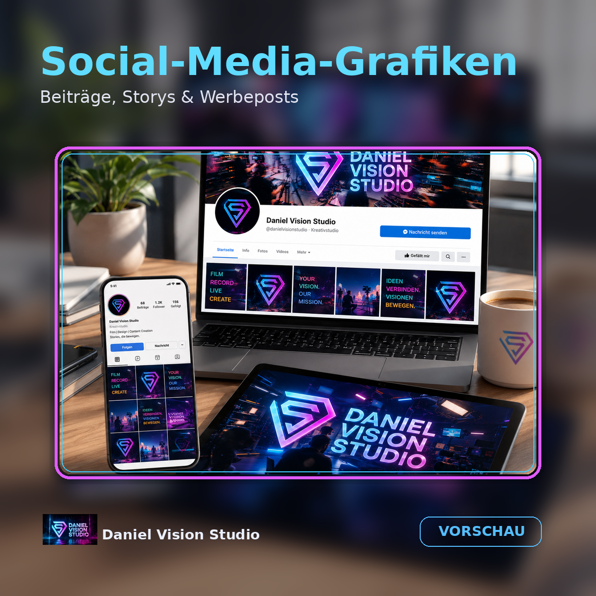 Social-Media-Grafiken Vorschau